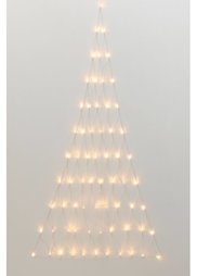 Светодиодная декоративная елка из сетки для стены или двери (белый) Bonprix
