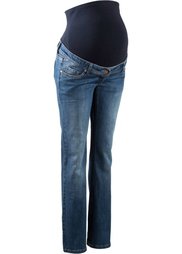 Широкие джинсы для беременных (темный деним) Bonprix