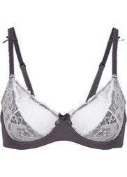 Бюстгальтер, чашка B (серый/экрю) Bonprix