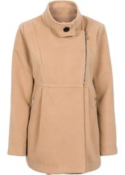 Куртка из искусственной шерсти (антрацитовый меланж) Bonprix