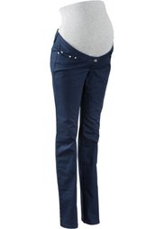 Мода для беременных: брюки с прямыми брючинами, cредний рост (N) (белый) Bonprix