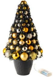 Светодиодная елка Золотой Новый Год (золотистый) Bonprix