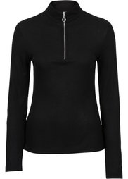Футболка в резинку (красный) Bonprix