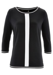 Футболка (коралловый/белый) Bonprix