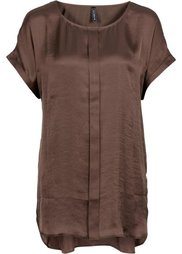 Сатиновая блузка (виноградный) Bonprix