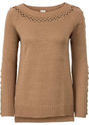 Вязаный пуловер (кремовый) Bonprix