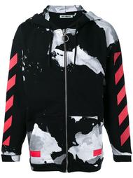 толстовка с абстрактным принтом   Off-White
