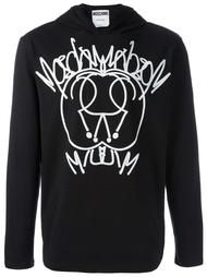 толстовка с логотипом Moschino
