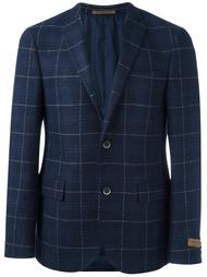 блейзер в клетку Corneliani
