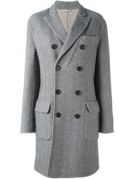 двубортное пальто Brunello Cucinelli