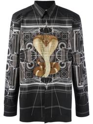рубашка с принтом кобры Givenchy