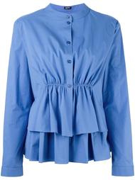 ruffled tiered blouse Jil Sander Navy