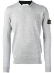 джемпер с нашивкой на рукаве Stone Island
