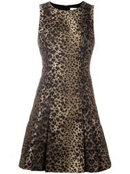 leopard print flared dress Michael Michael Kors