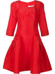 scoop neck dress Carolina Herrera