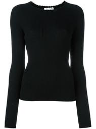 crew neck ribbed pullover Carven