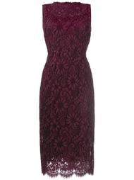 приталенное кружевное платье Dolce &amp; Gabbana
