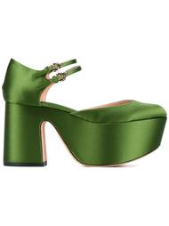 almond toe wedge sandals Rochas