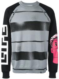 trompe-l'oeil sweatshirt Moschino
