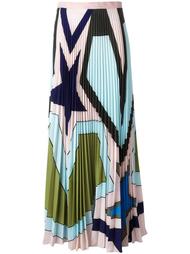 юбка 'Pelar' с узором 'Starheart Turquoise' Mary Katrantzou