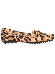 'Leopard Print Driver' loafers Car Shoe
