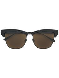 солнцезащитные очки с оправой "кошачий глаз" Bottega Veneta Eyewear