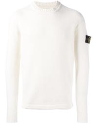 джемпер с логотипом на рукаве Stone Island