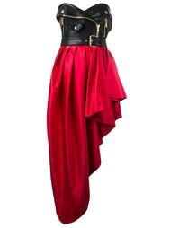 платье без бретелек  Moschino