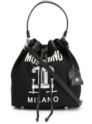 сумка-мешок с логотипом  Moschino