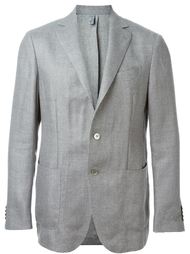тканый блейзер  Ermenegildo Zegna