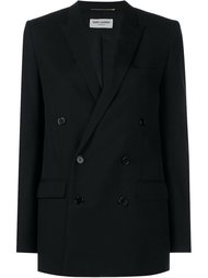 классический двубортный блейзер Saint Laurent
