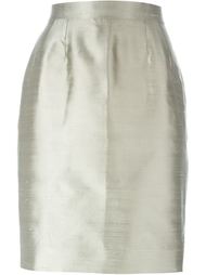 короткая юбка-карандаш Christian Dior Vintage