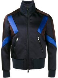 спортивная куртка с панельным дизайном Neil Barrett