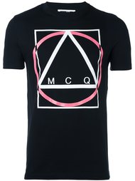 футболка с принтом 'Multi Geo' McQ Alexander McQueen