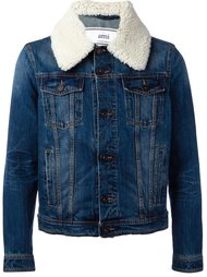 джинсовая куртка с овечьей шерстью Ami Alexandre Mattiussi