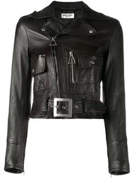 укороченная куртка  Saint Laurent