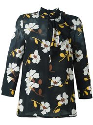 блузка с цветочным принтом  Marni