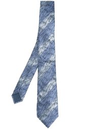 полосатый галстук Lanvin