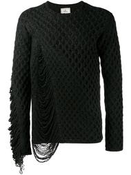 фактурный вязаный свитер  Miharayasuhiro