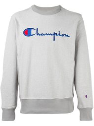 толстовка с вышивкой логотипа Champion