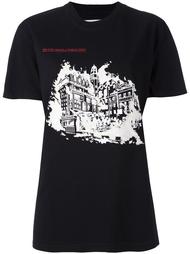 футболка 'Burning Palace' Off-White