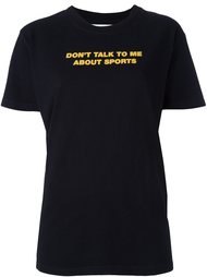 футболка 'Don't Talk To Me' Off-White
