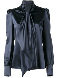 блузка на завязке  Saint Laurent