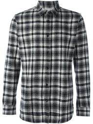 рубашка в клетку  Saint Laurent