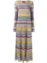 вязаное платье с узором  Missoni