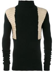 contrast panel jumper  Rick Owens