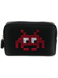 space invaders make-up bag Anya Hindmarch