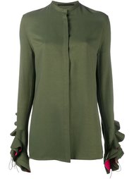 рубашка с оборками  Haider Ackermann