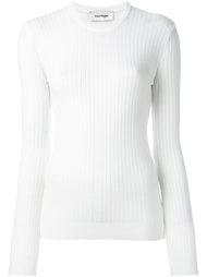 трикотажный топ в рубчик Courrèges