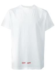 футболка с принтом-логотипом Off-White